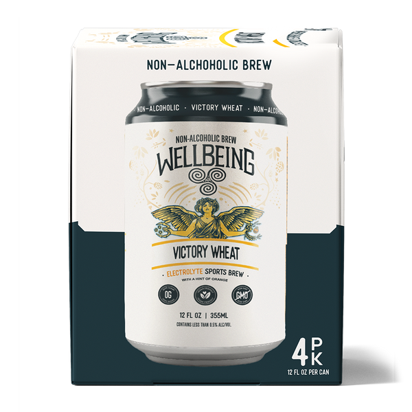 Victory Wheat NA Beer, 12oz 4-Pack